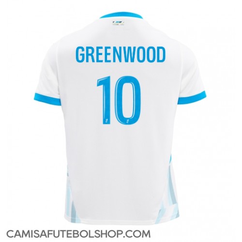 Camisa de time de futebol Olympique de Marseille Mason Greenwood #10 Replicas 1º Equipamento 2024-25 Manga Curta